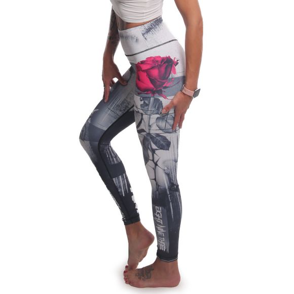 YAKUZA dámské legíny DIFFUSE SLIDE LEGGINGS multicolored