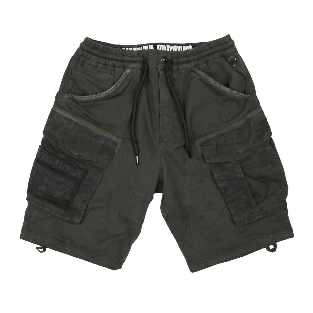 YAKUZA PREMIUM pánské kraťasy 3455 dark olive