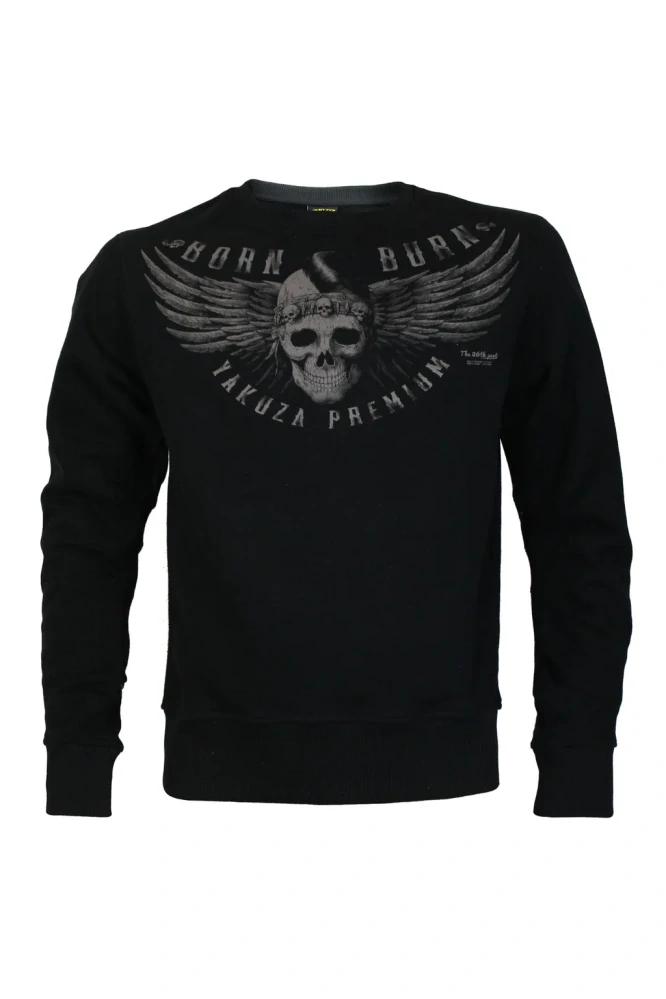 YAKUZA PREMIUM pánská mikina YPP 3821A černá