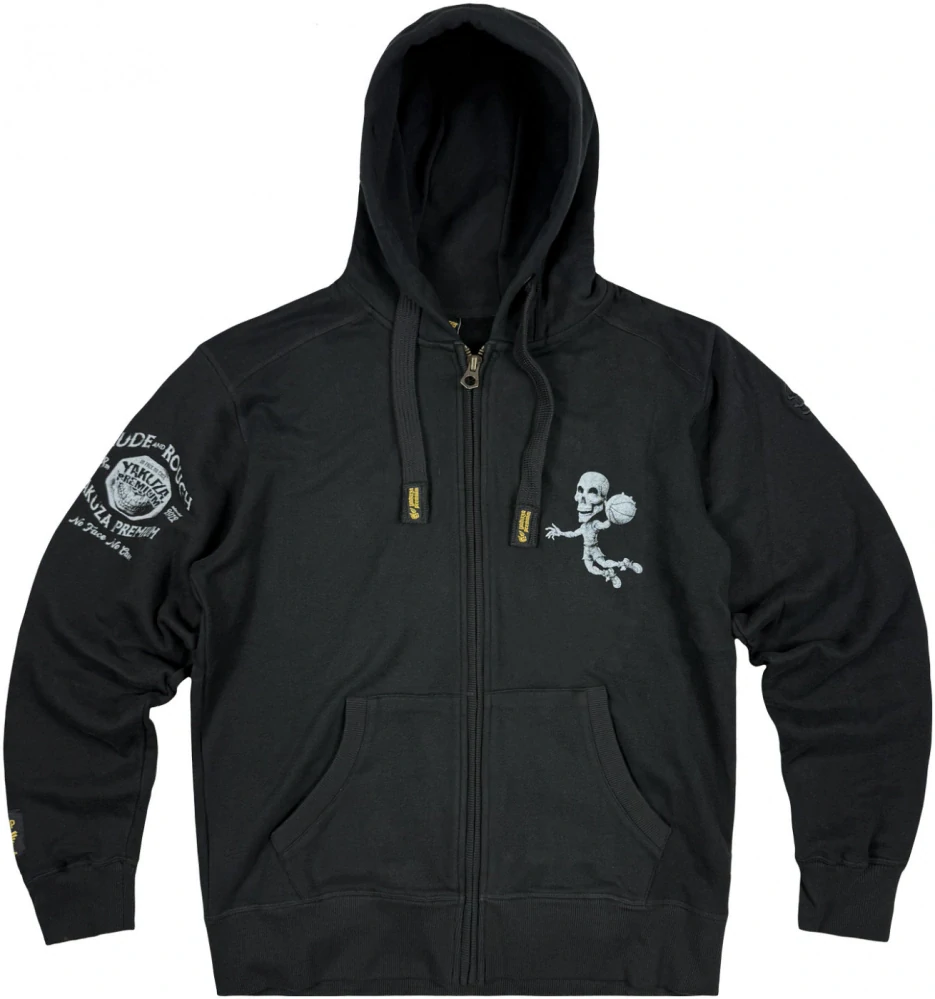 YAKUZA PREMIUM mikina na zip s kapucí YPHZ 4025 C černá