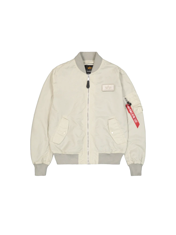 ALPHA INDUSTRIES Pánská lehká bomber bunda LIGHT 126101/10 světlý kámen