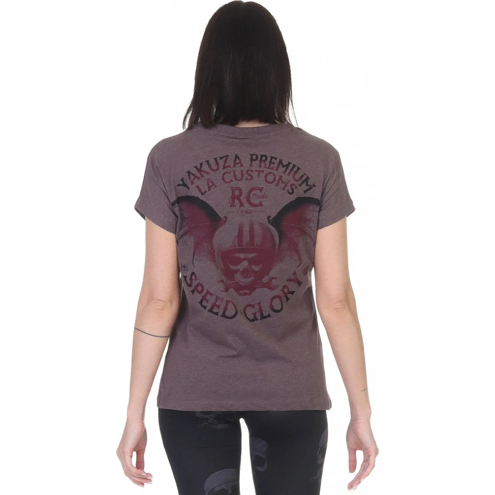 YAKUZA PREMIUM dámské tričko GS 3635 BORDO