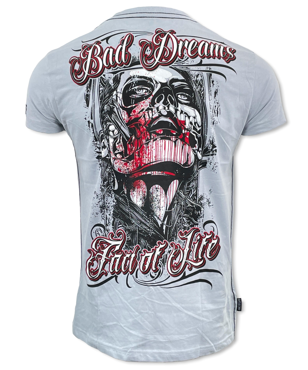 FACT OF LIFE pánské tričko BAD DREAMS light
