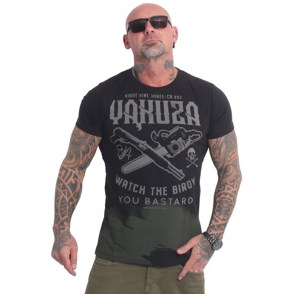 YAKUZA pánské tričko BIRDY T-SHIRT black