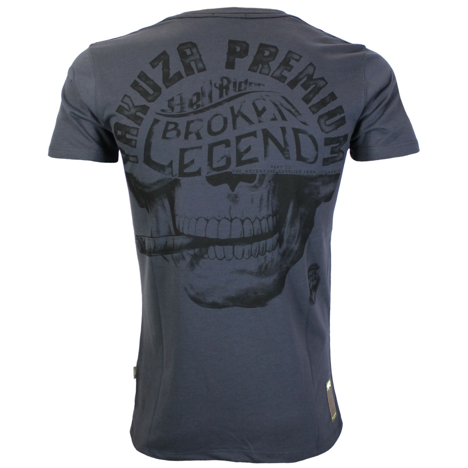 YAKUZA PREMIUM pánské tričko YPS 3511 tmavě šedá