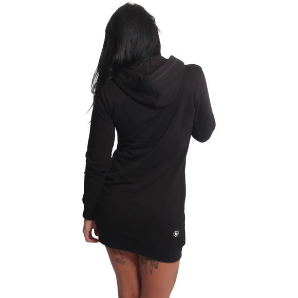 YAKUZA dámské šaty BUNNY SWEAT DRESS black