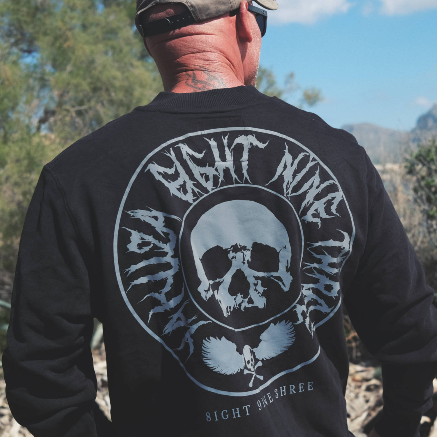 YAKUZA pánská mikina TWEAK ZIP MOCK NECK SWEATSHIRT black rflx