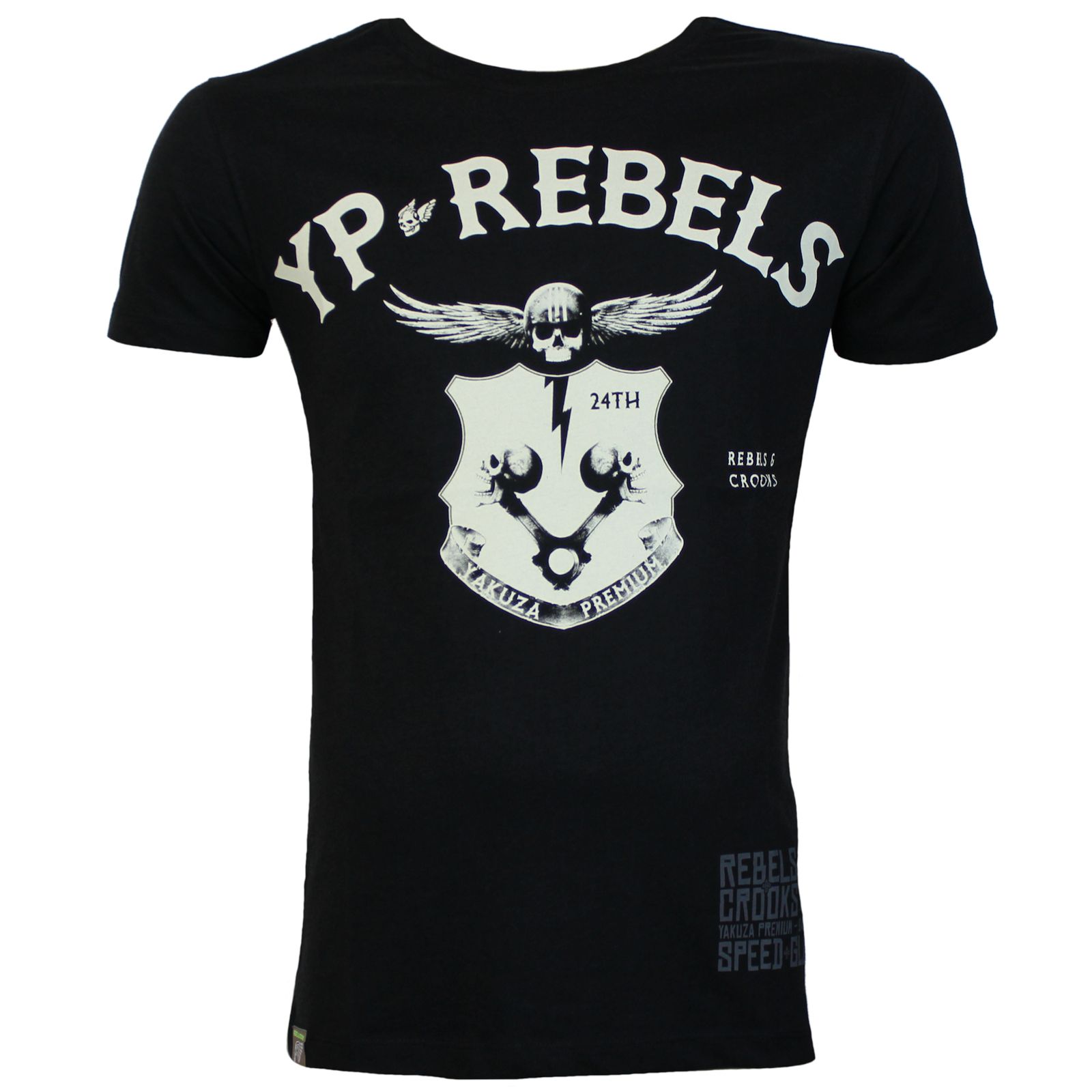 YAKUZA PREMIUM pánské tričko YPS 3607 černé