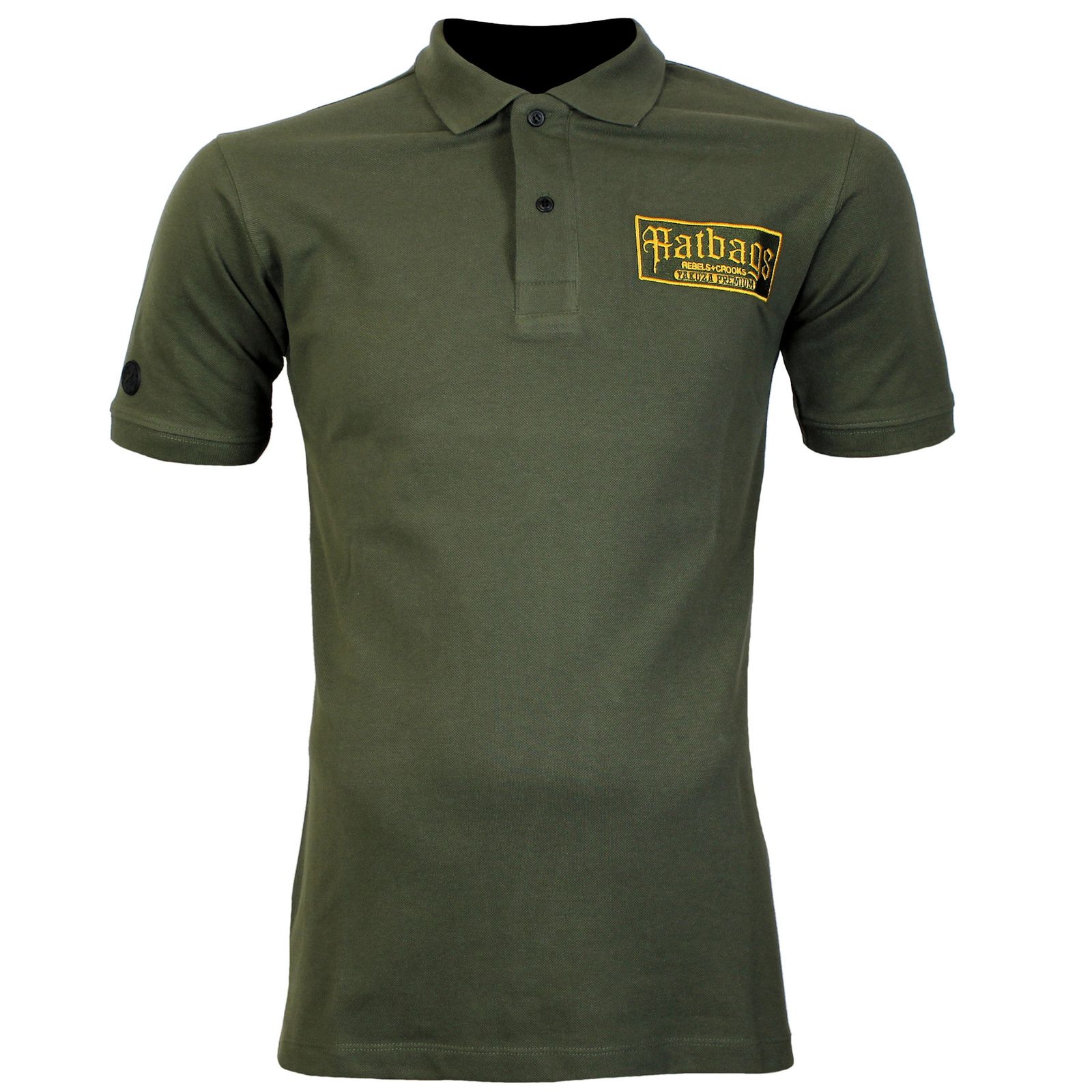 YAKUZA PREMIUM pánská polokošile YPS 3620 tmavě olivová