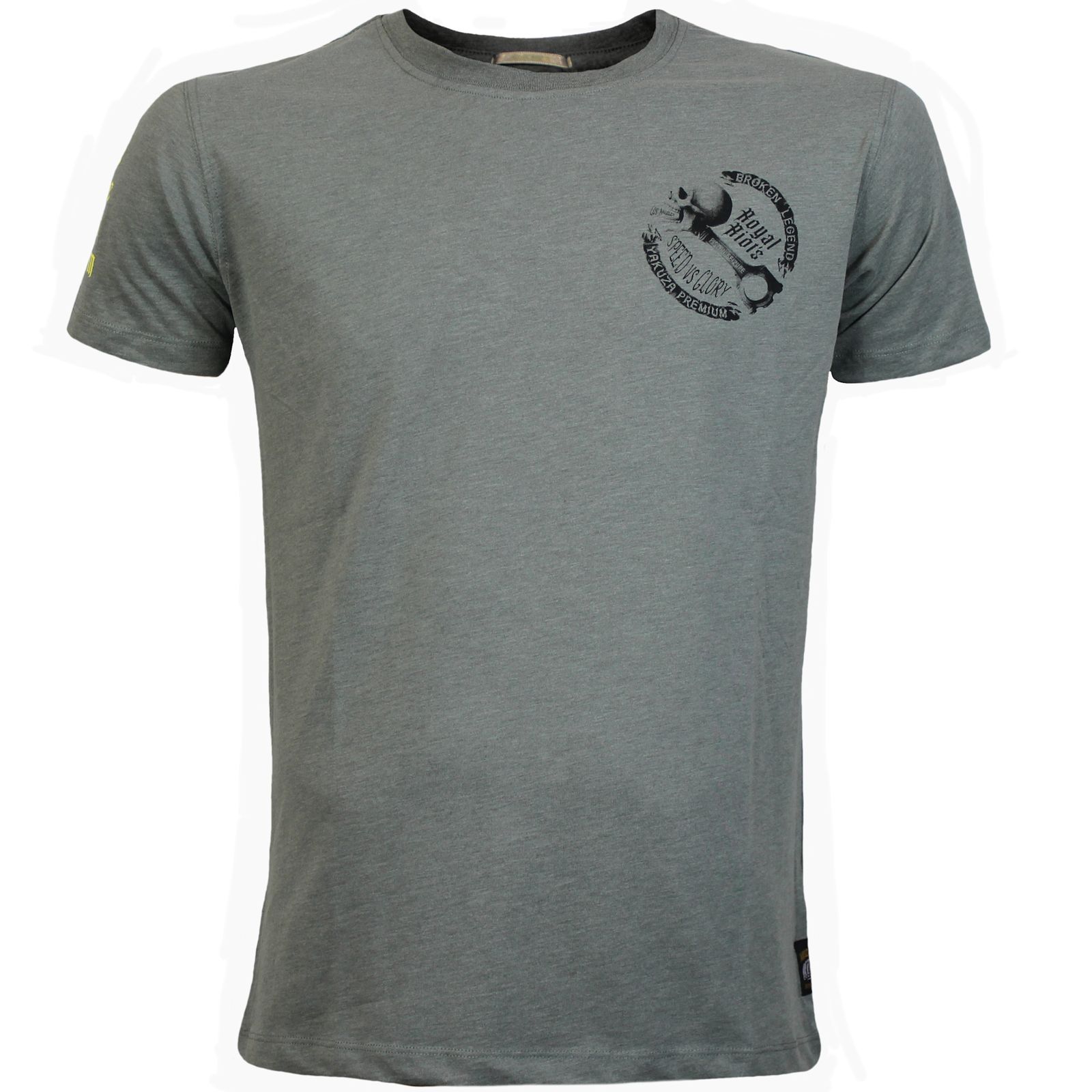 YAKUZA PREMIUM pánské tričko YPS 3716 olivově zelené