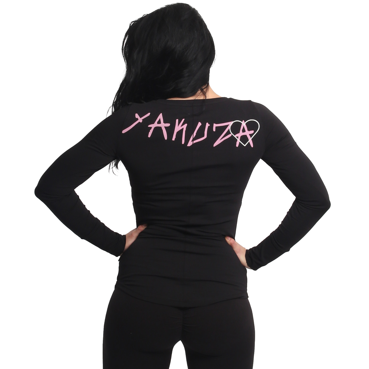 YAKUZA dámské tričko AFRAID SLIM LONGSLEEVE T-SHIRT black