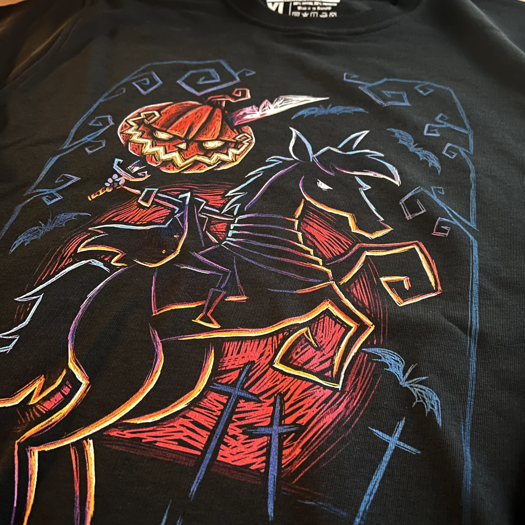 AKUMU INK HEADLESS HORSEMAN dámské tričko