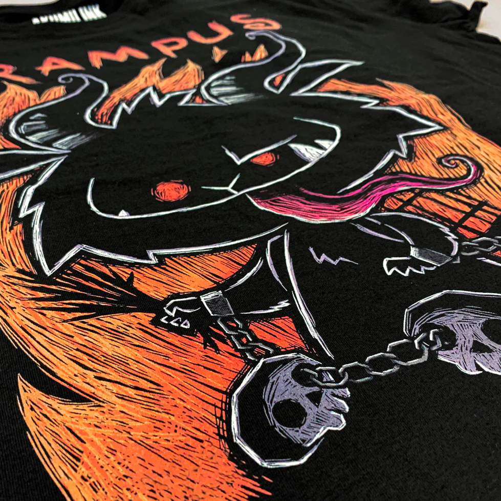 AKUMU INK KRAMPUS unisex mikina