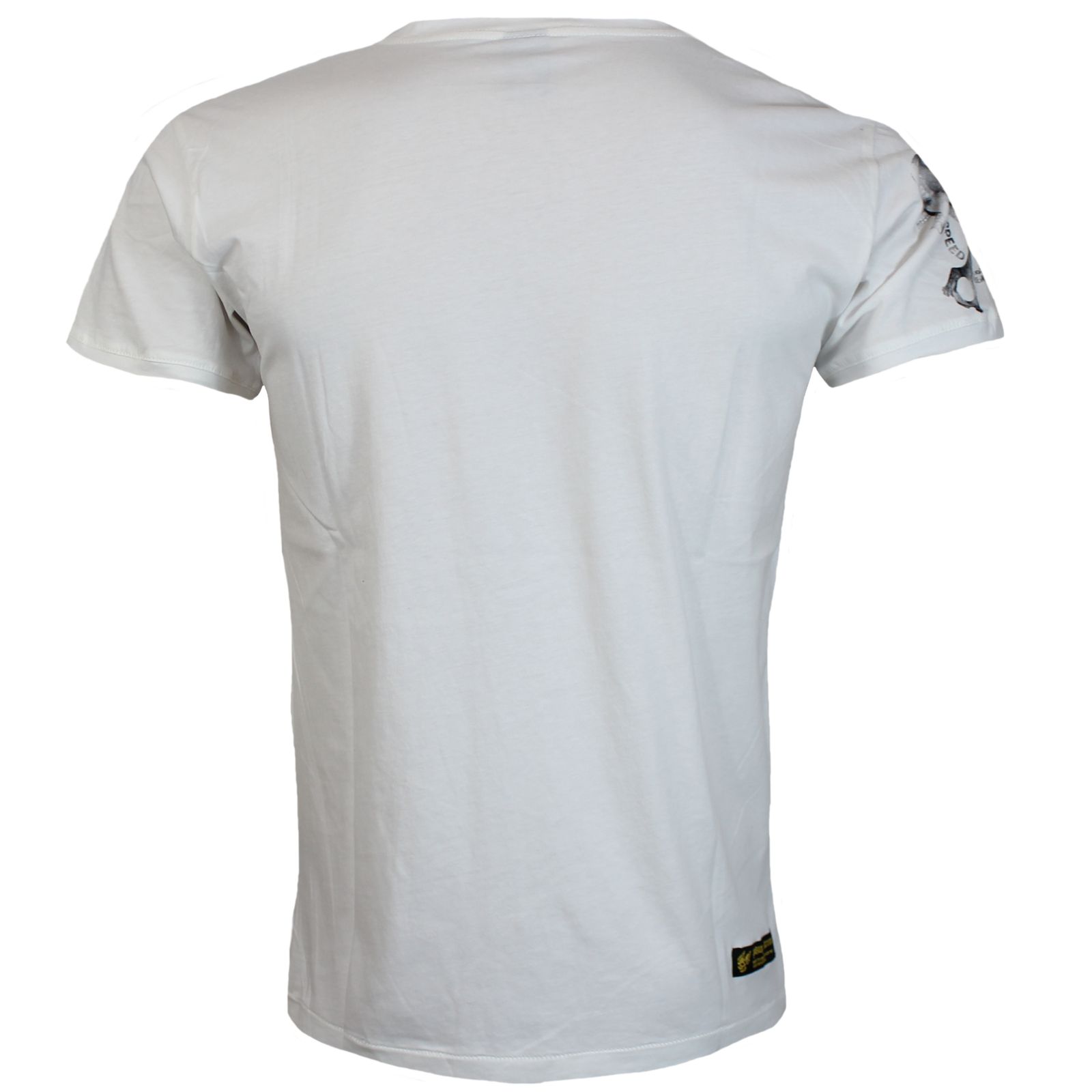 YAKUZA PREMIUM pánské tričko YPS 3819 vintage bílá