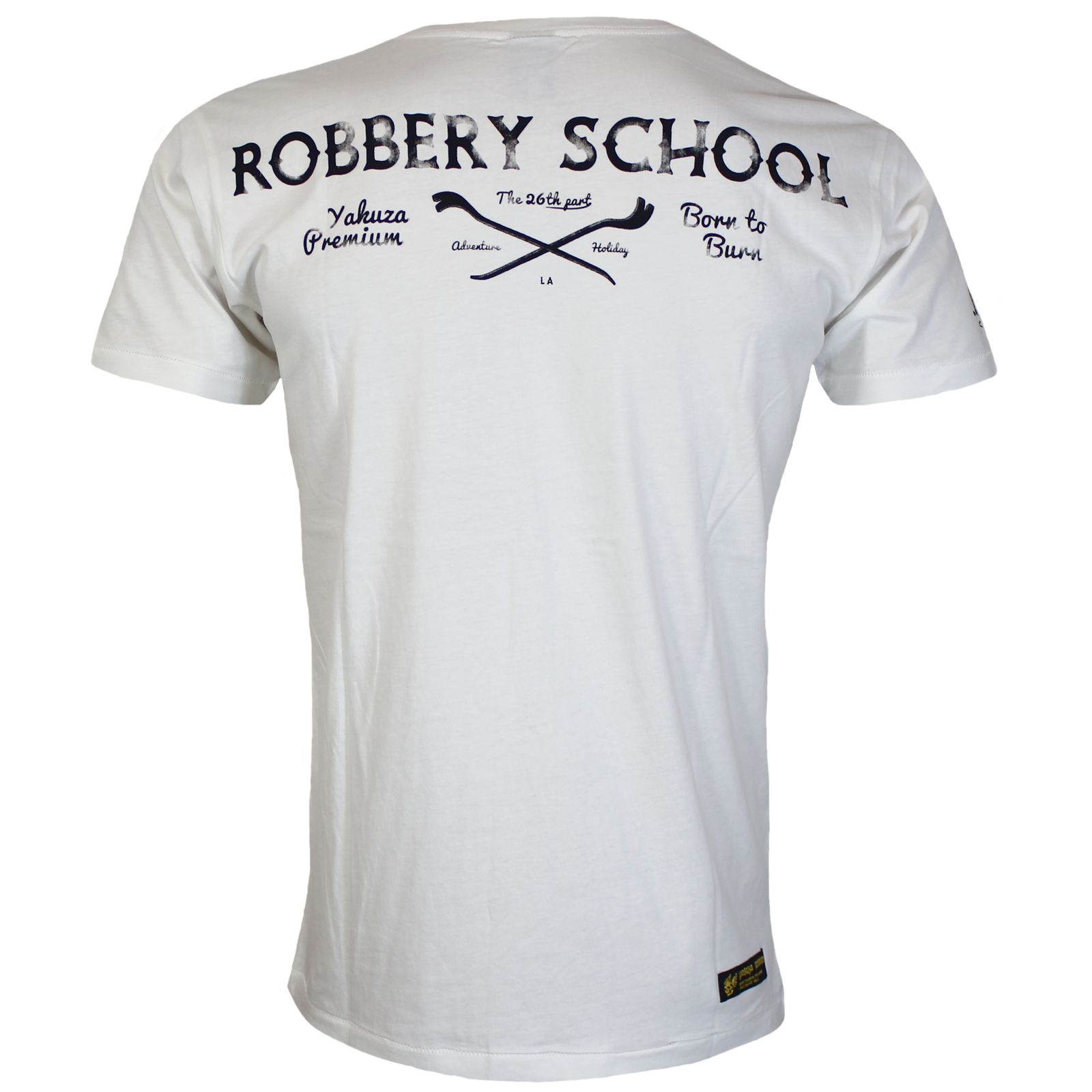 YAKUZA PREMIUM pánské tričko YPS 3803 bílé