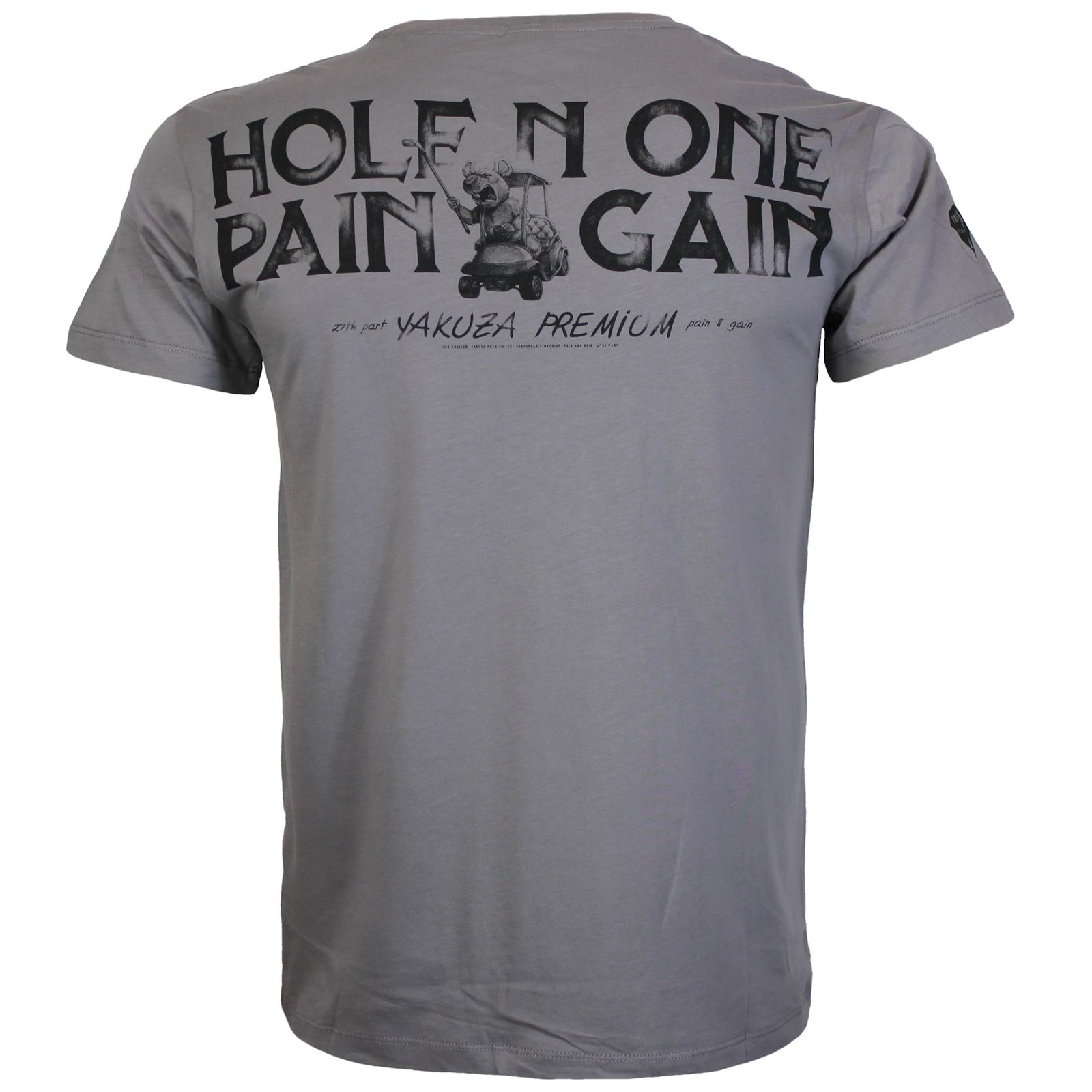 YAKUZA PREMIUM pánské tričko YPS 3907 lila matná