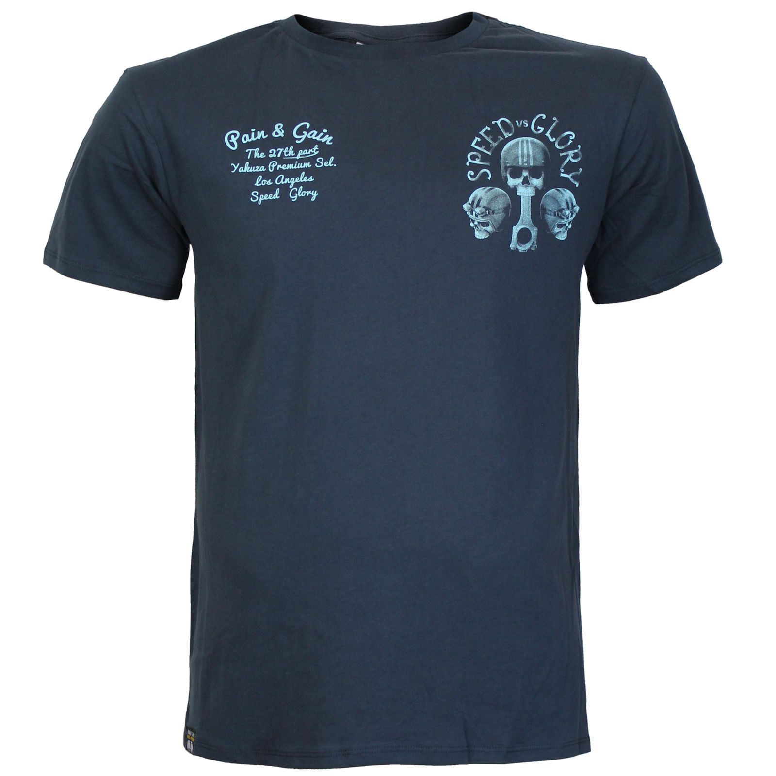 YAKUZA PREMIUM pánské tričko YPS 3906 tmavě modré