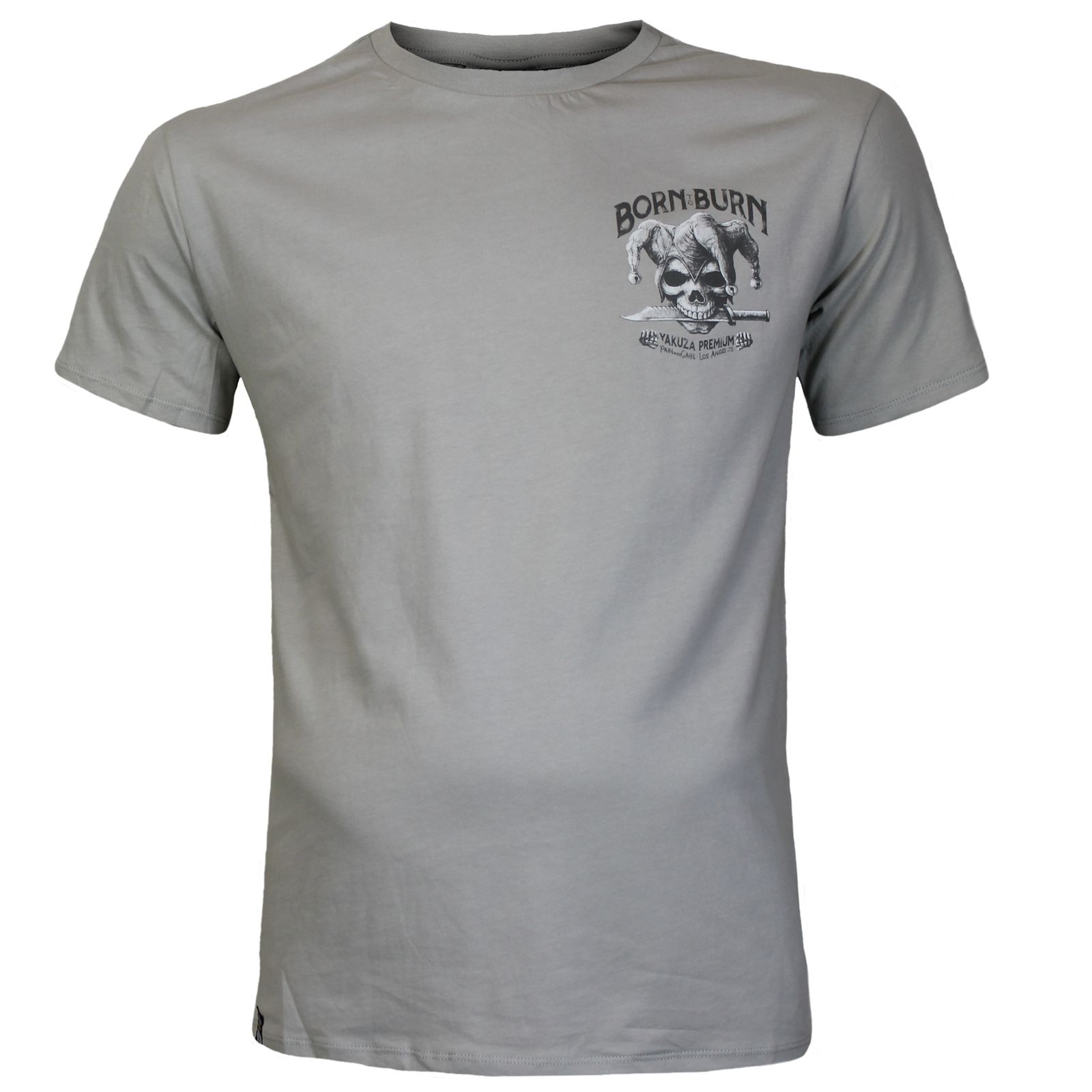 YAKUZA PREMIUM pánské tričko YPS 3910 světle šedé
