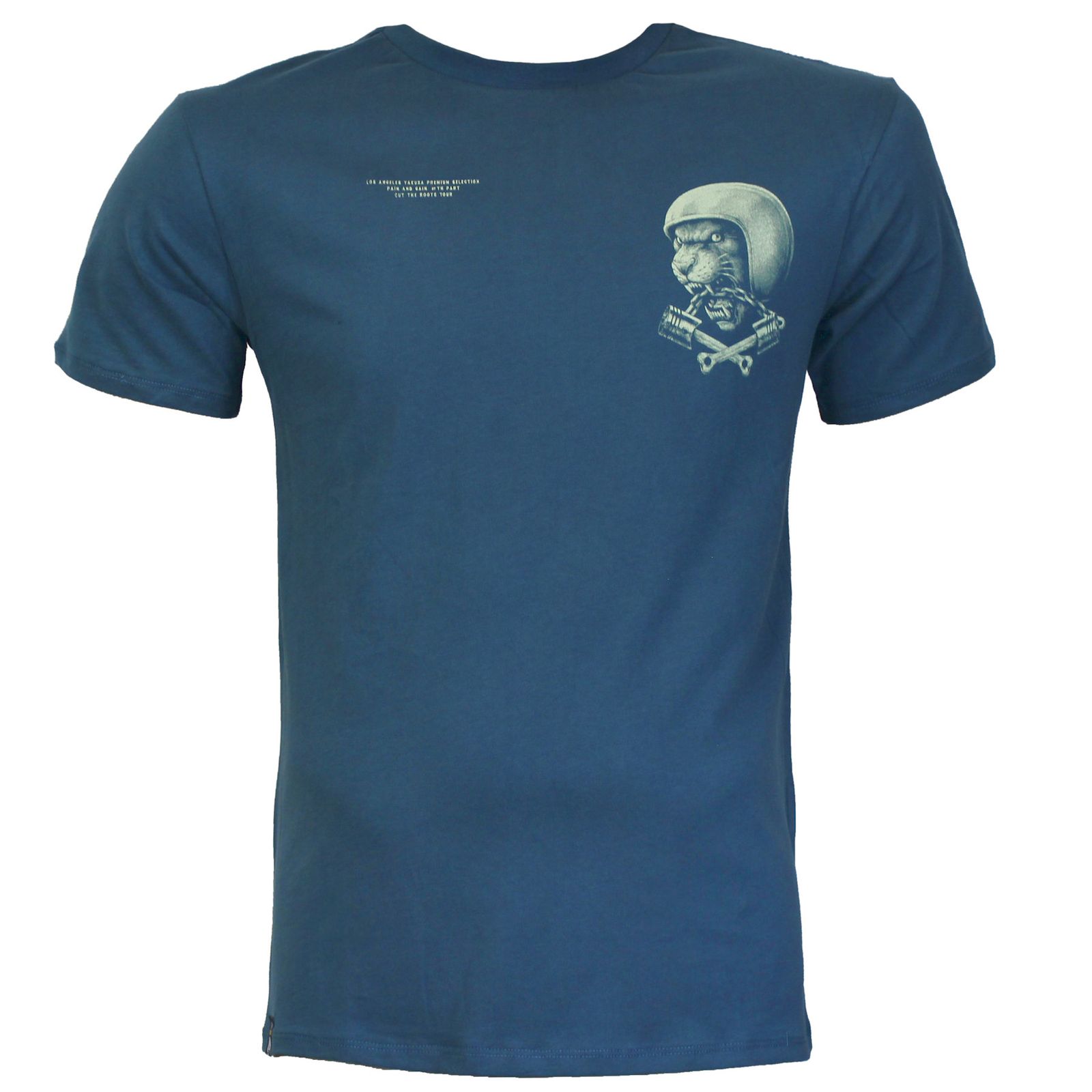 YAKUZA PREMIUM pánské tričko YPS 3919 modré