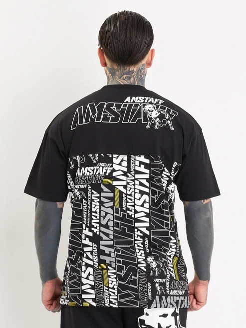 AMSTAFF TALIS  T- SHIRT BLACK 