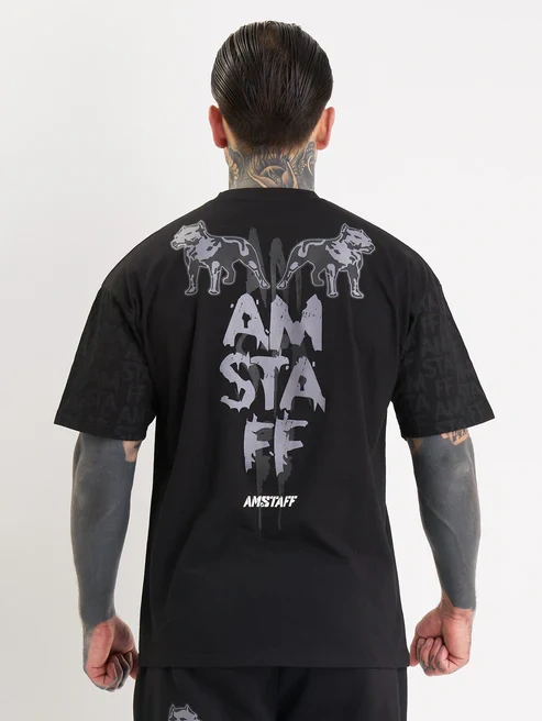 AMSTAFF ECON T-SHIRT BLACK