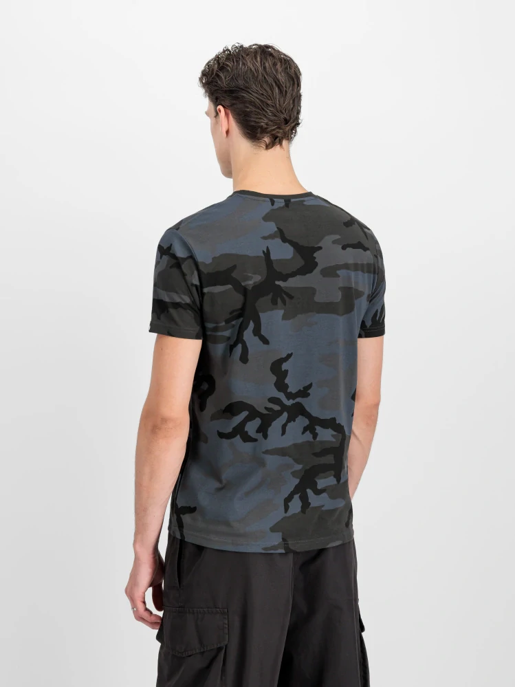 ALPHA INDUSTRIES pánské tričko BLACK CAMO 100501C/125