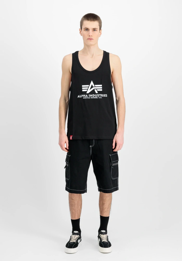 ALPHA INDUSTRIES BASIC TANK BB BLACK