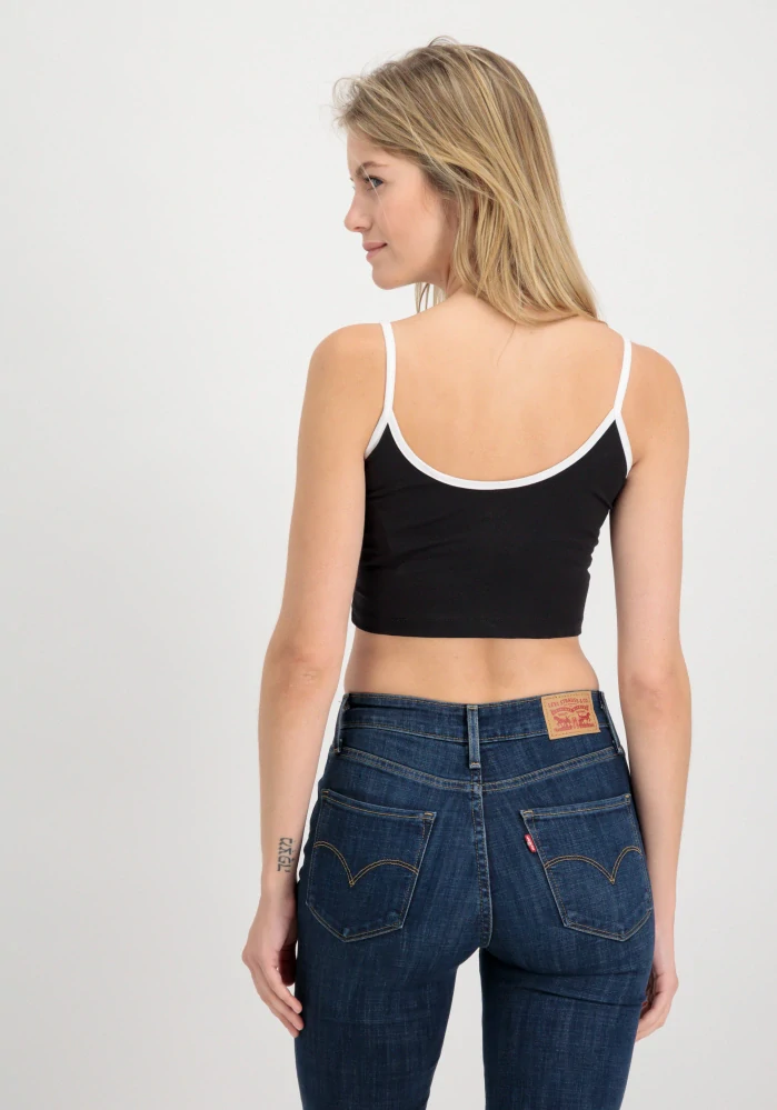 ALPHA INDUSTRIES BASIC ML CROPPED TANK TOP WMN
