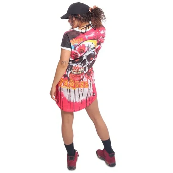YAKUZA dámské šaty DEATH BLOOM URBAN GKB 26117 multicolored