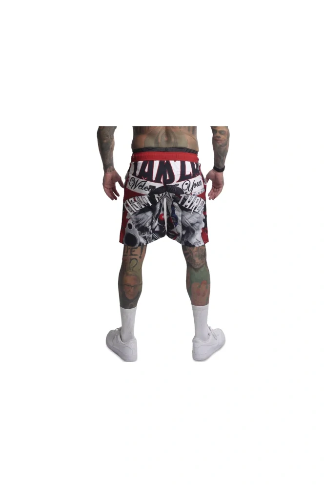 YAKUZA Plavkové kraťasy WELKOME BSB 27040 barevné