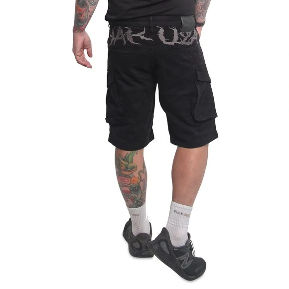 YAKUZA Pánské kraťasy SHARDS CSB 23004 černé