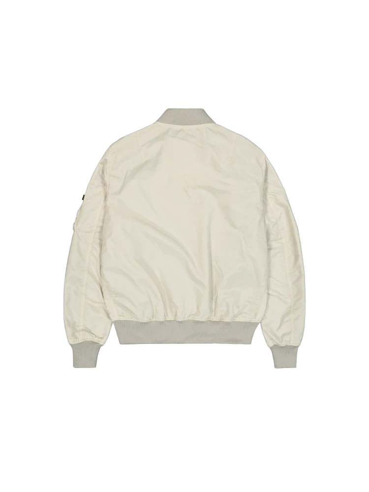 ALPHA INDUSTRIES Pánská lehká bomber bunda LIGHT 126101/10 světlý kámen