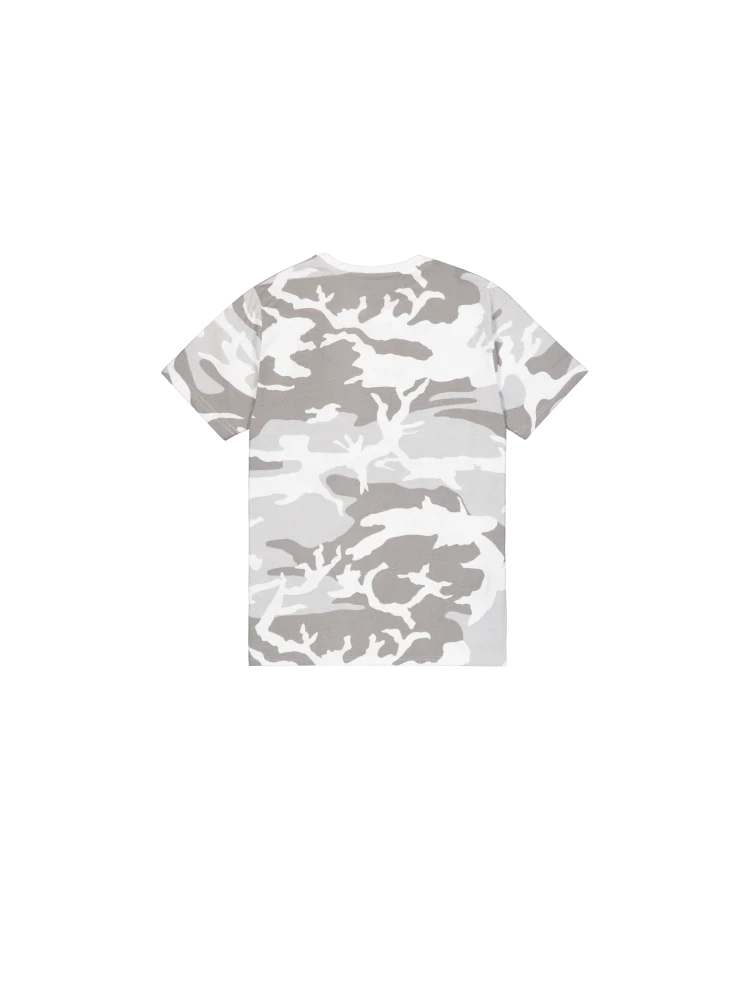 ALPHA INDUSTRIES pánské tričko BASIC BIG LOGO CAMO 100501C/385 maskáčové