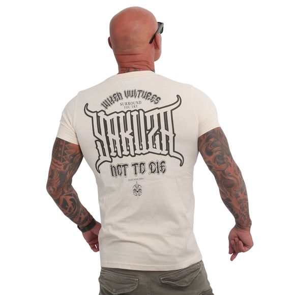 YAKUZA pánské tričko WITNESS whitecap gray