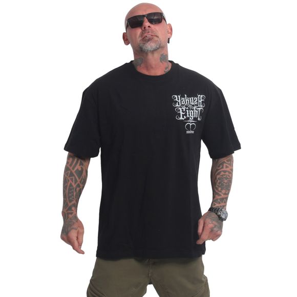 YAKUZA pánské tričko MONKEYS OVERSIZED black