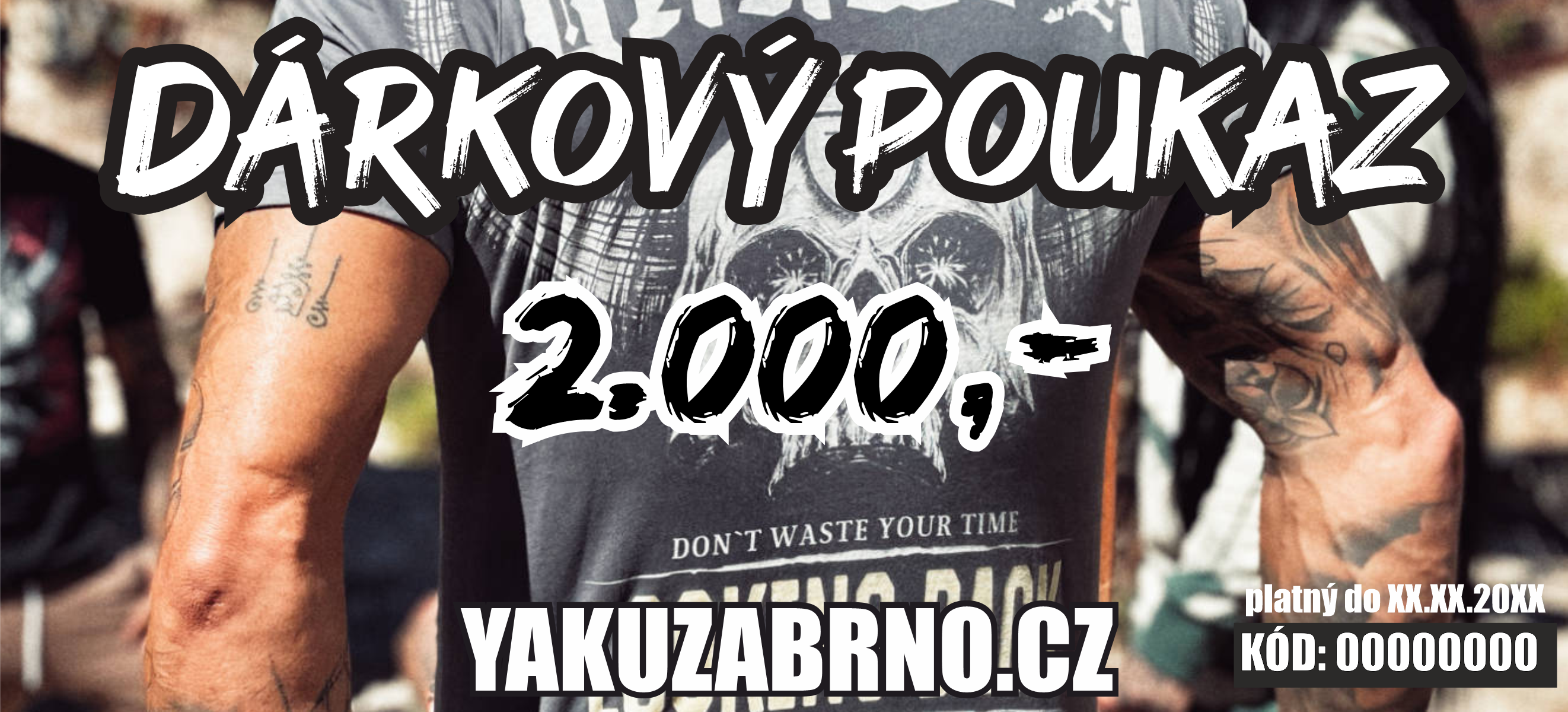 DÁRKOVÝ POUKAZ 2000,- Kč