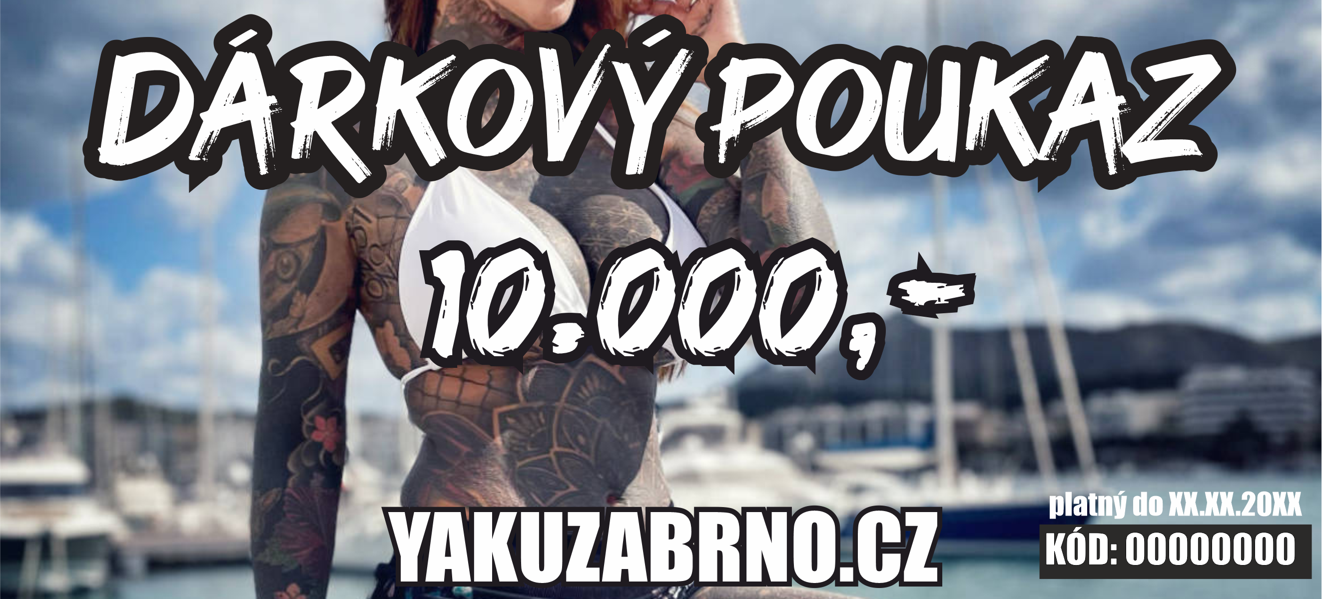 DÁRKOVÝ POUKAZ 10000,- Kč
