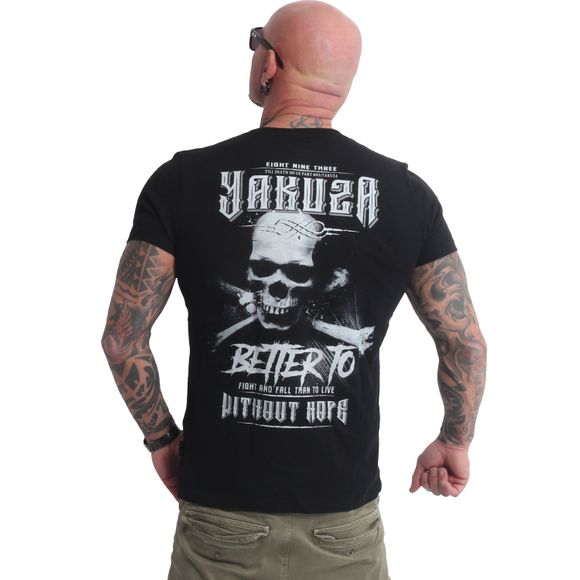 YAKUZA pánské tričko WITHOUT HOPE black