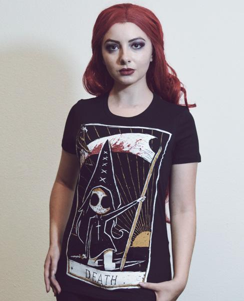 AKUMU INK THE DEATH CARD dámské tričko