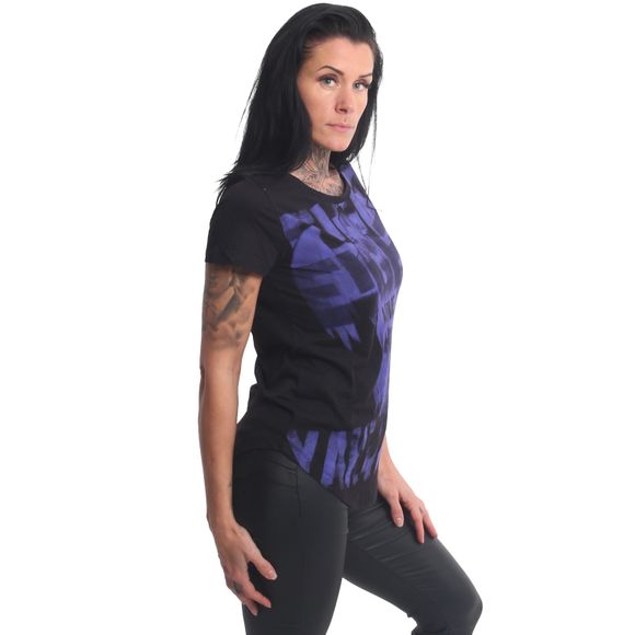 YAKUZA dámské tričko GOLEM CURVED CREW NECK T-SHIRT black