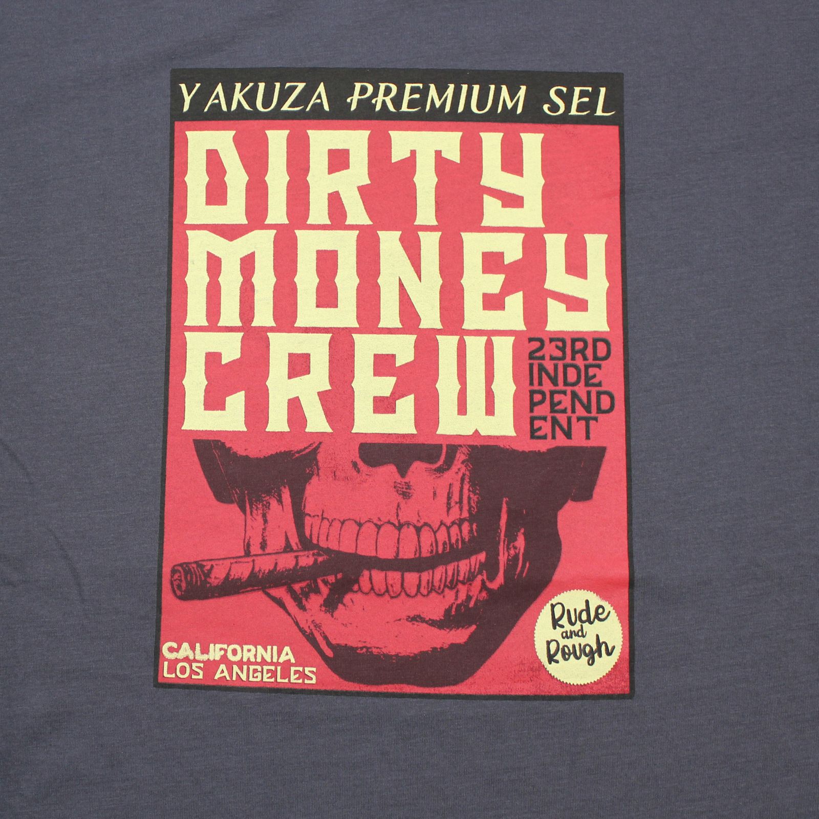 YAKUZA PREMIUM pánské tričko YPS 3511 tmavě šedá