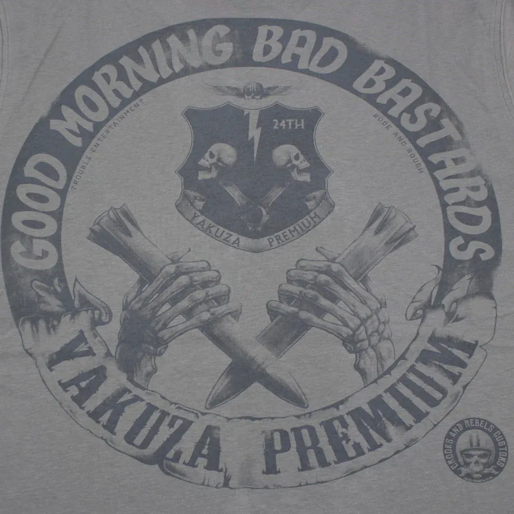 YAKUZA PREMIUM pánské tričko YPS 3607 šedé