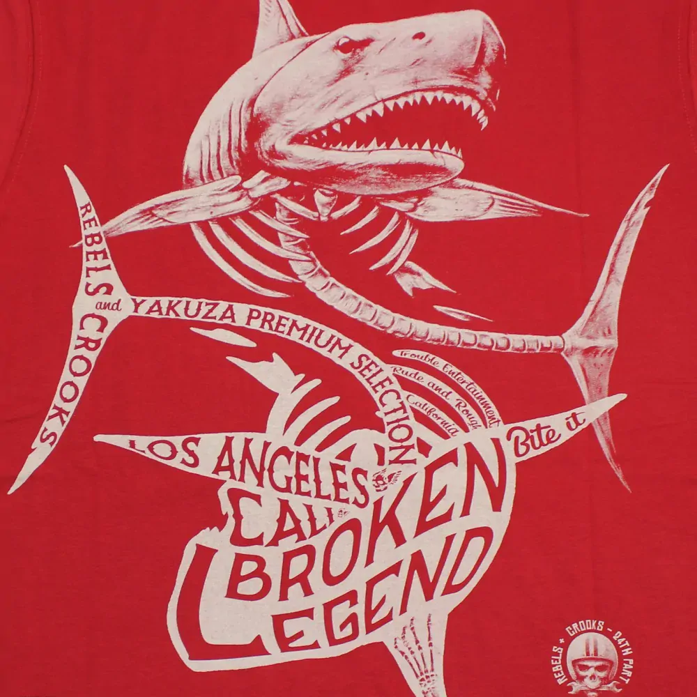 YAKUZA PREMIUM pánské tričko YPS 3619 červené