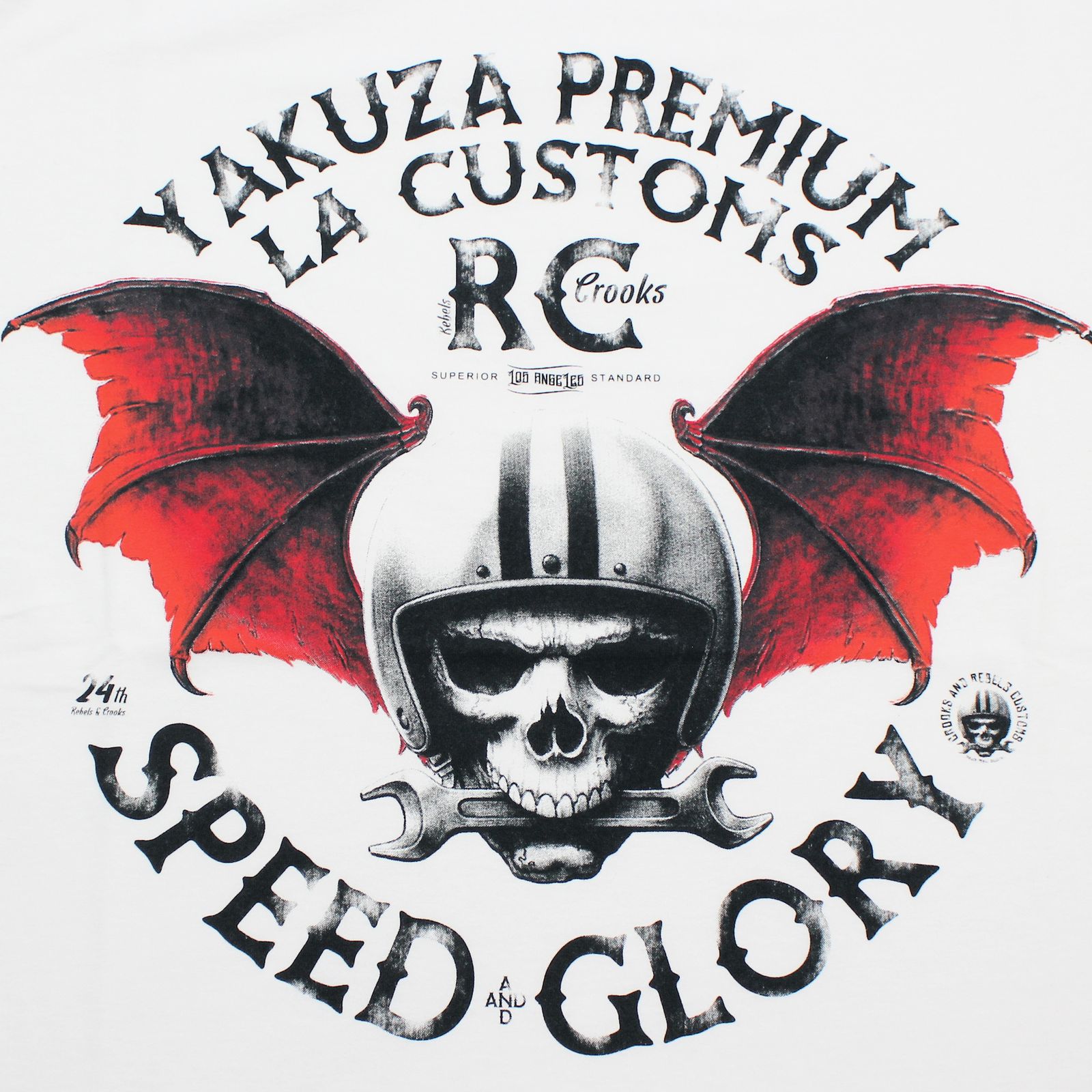 YAKUZA PREMIUM pánské tričko YPS 3612 bílé