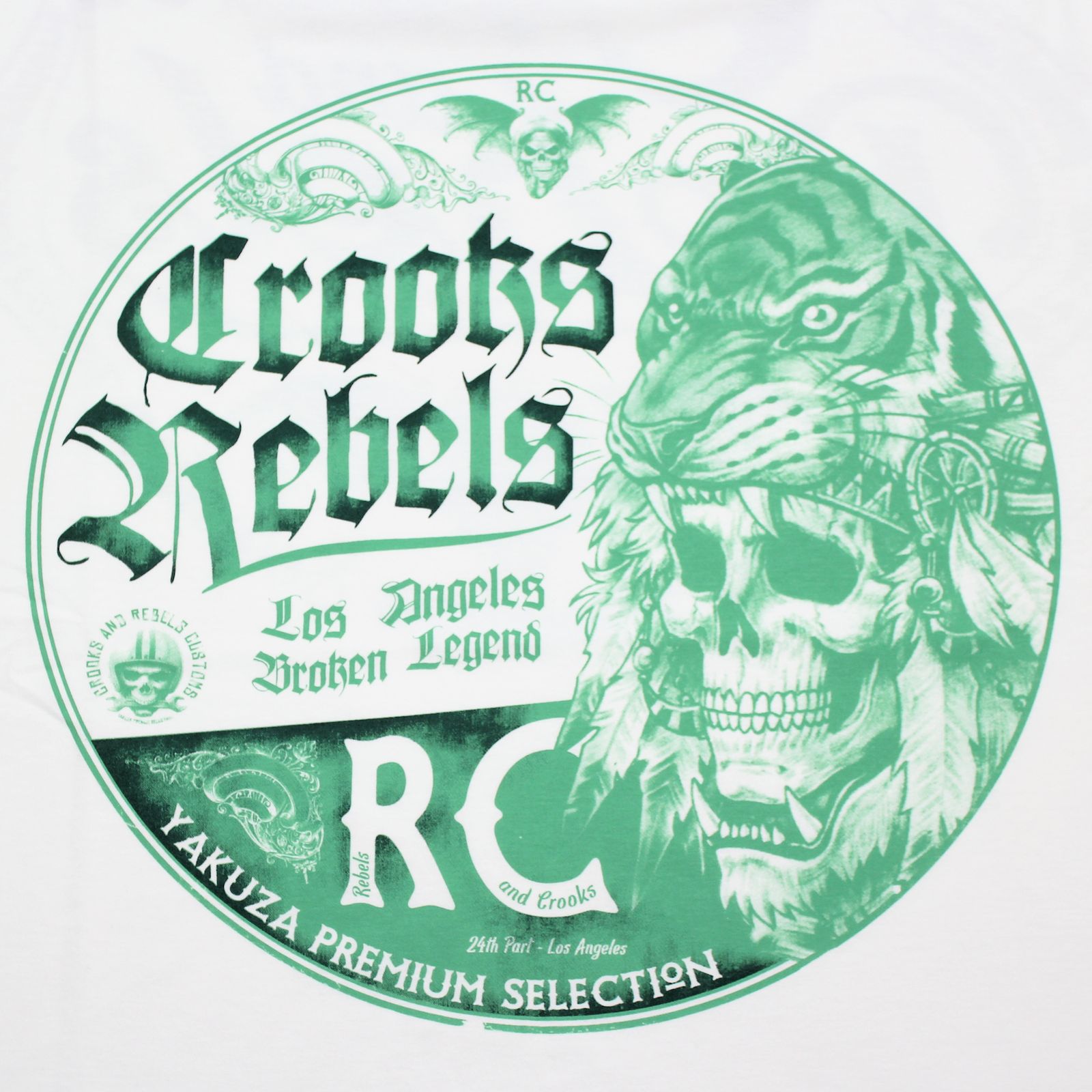 YAKUZA PREMIUM pánské tričko YPS 3614 bílé