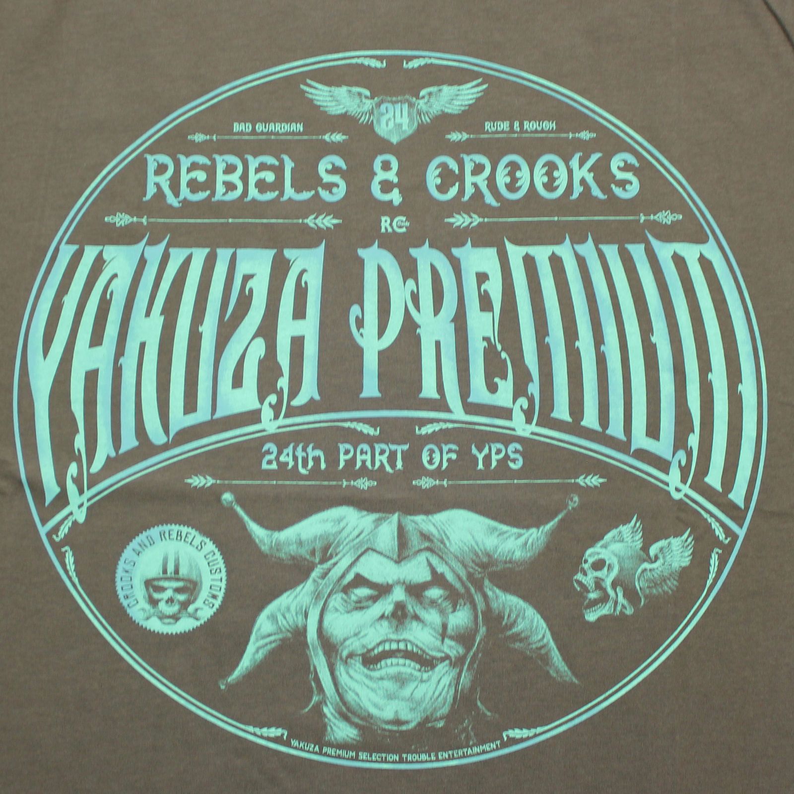 YAKUZA PREMIUM pánské tričko YPS 3618 tmavě olivová