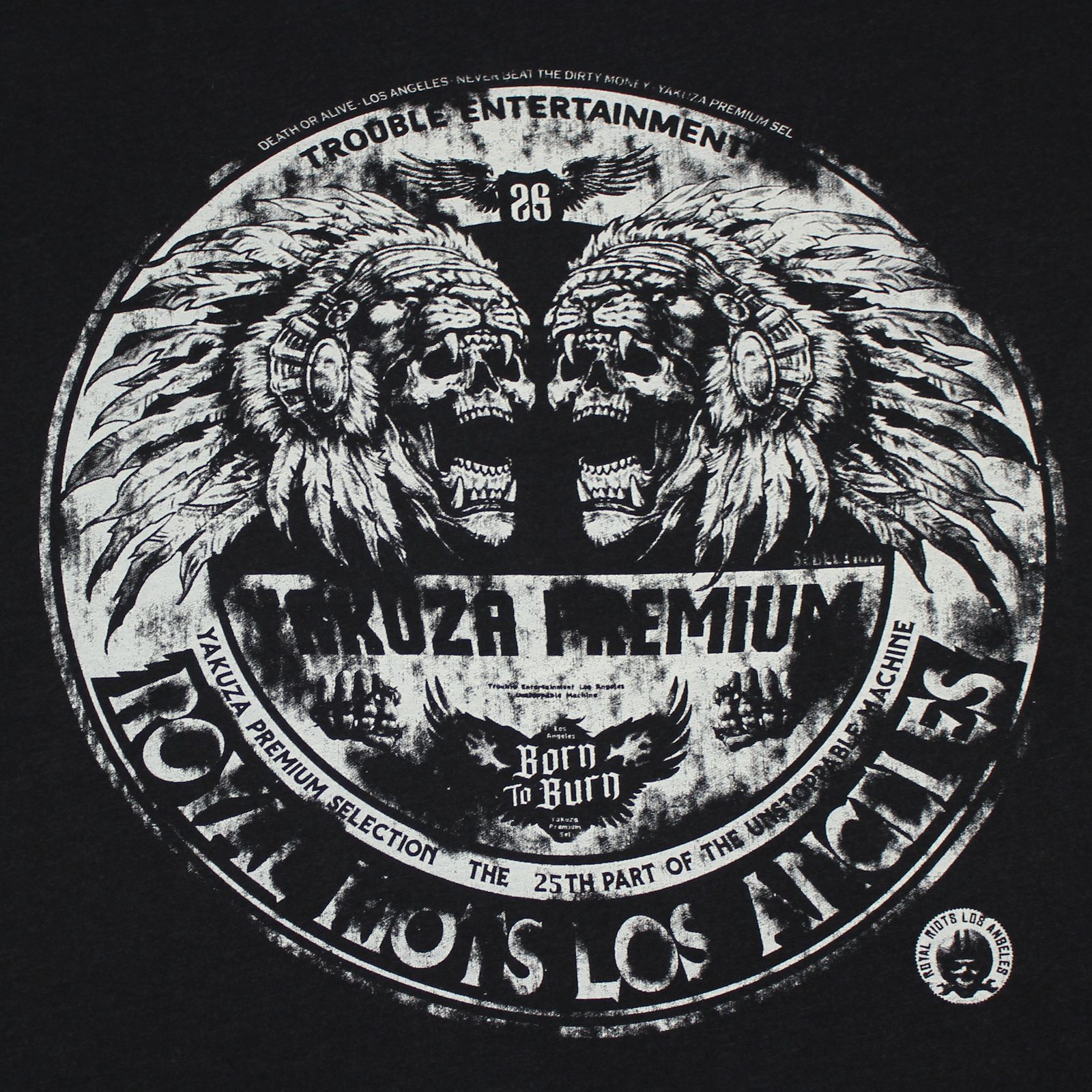 YAKUZA PREMIUM pánské tričko YPS 3704 černé