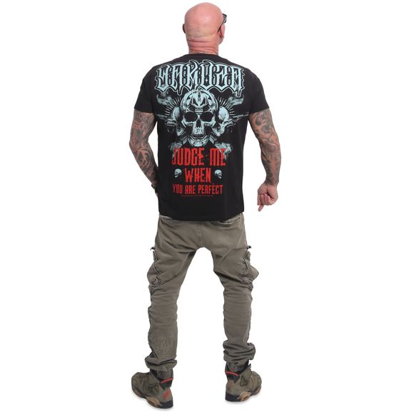 YAKUZA pánské tričko JUDGE ME T-SHIRT black
