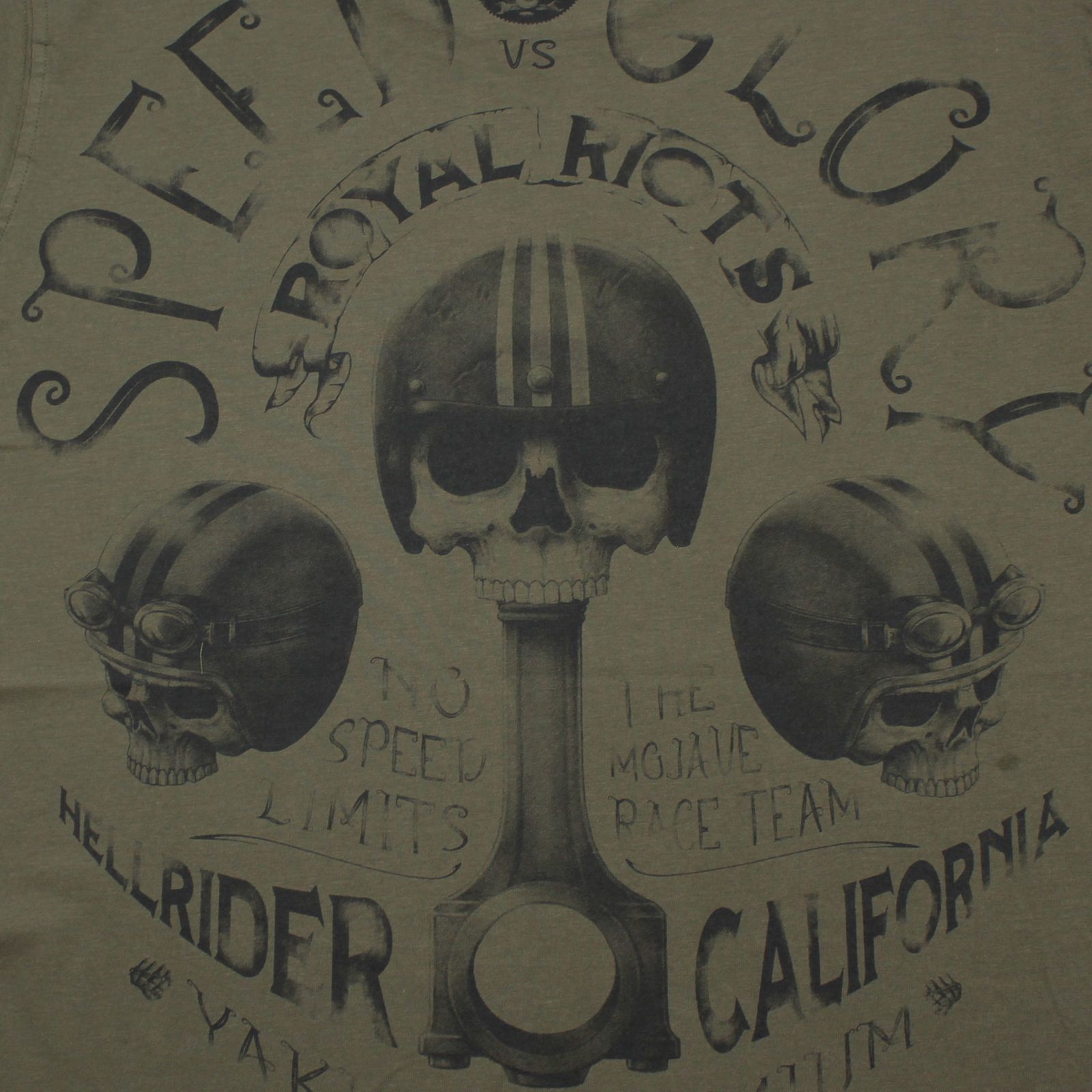 YAKUZA PREMIUM pánské tričko YPS 3711 tmavě olivové