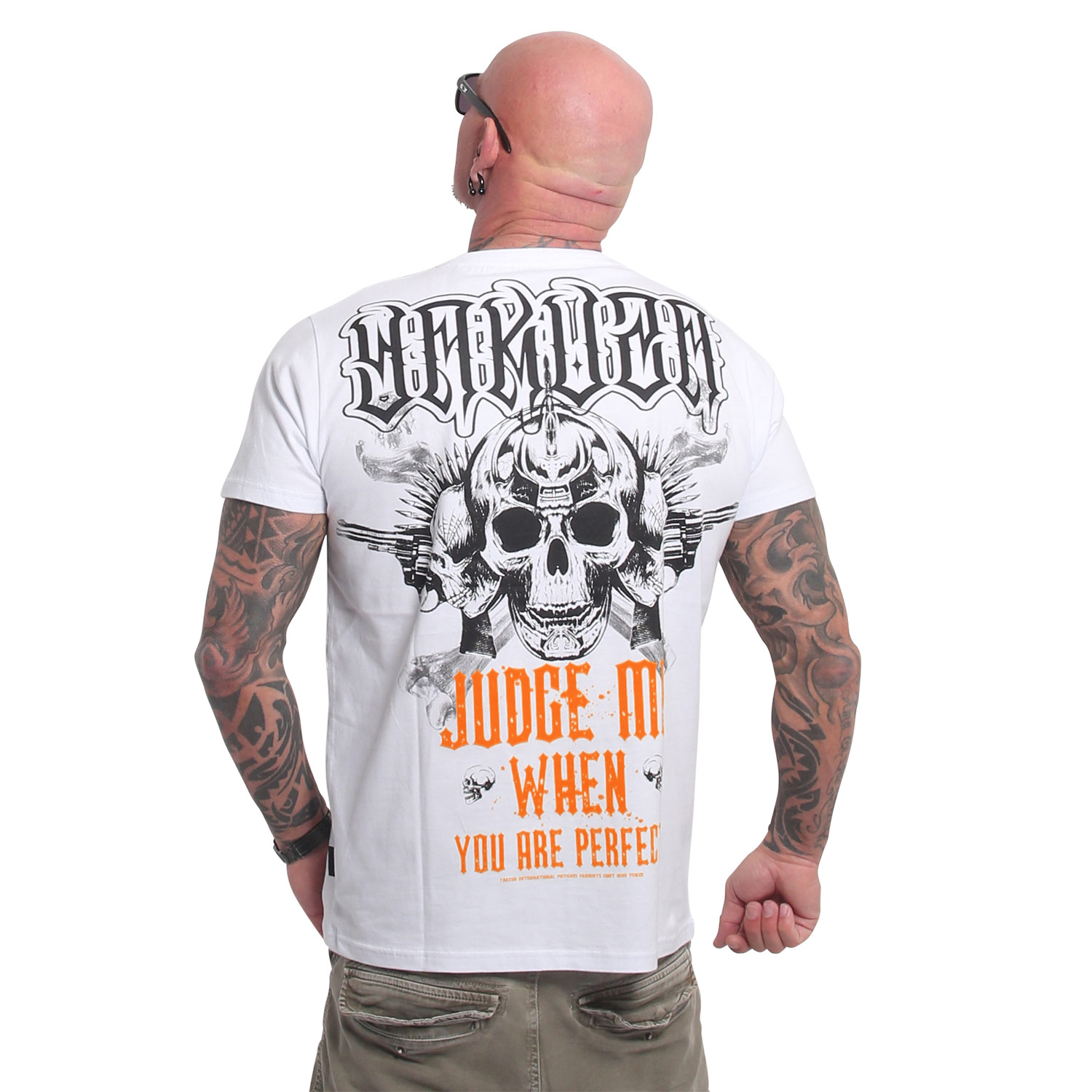 YAKUZA pánské tričko JUDGE ME T-SHIRT black